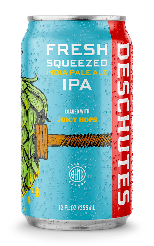 Deschutes Squeezed beer available at Sip N Burn Liquors, refreshing citrus flavor for craft beer enthusiasts