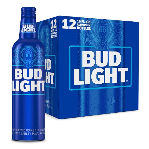 Bud LT beer can featuring a refreshing design, available at Sip N Burn Liquors for a crisp and light drinking experience.