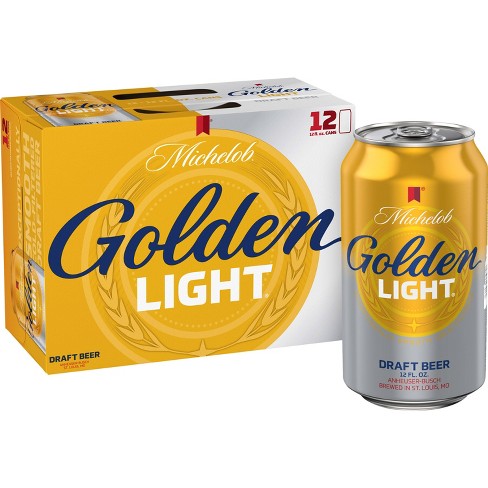 Michelob® Golden Light Draft Beer 6 Pack, 12 Fl. Oz. Bottles from Sip N Burn Liquors, refreshing lager perfect for any occasion.