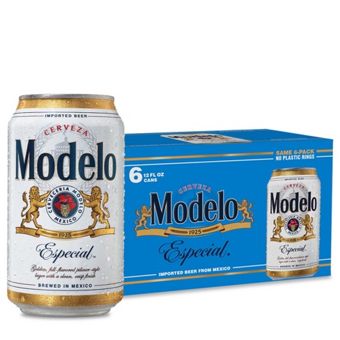 Modelo 6pk 12oz cans - Refreshing Mexican lager from Sip N Burn Liquors, perfect for any occasion.