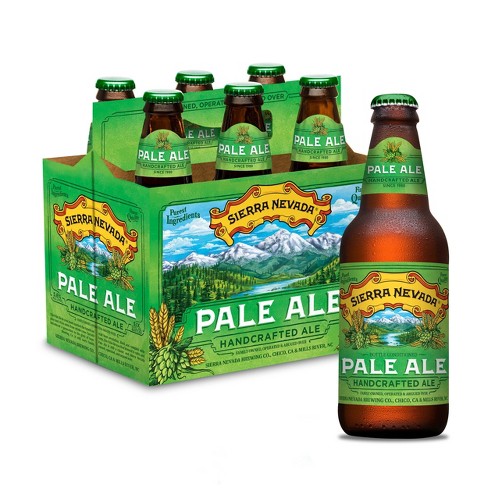 Sierra Nevada Pale Ale - 6x 12oz bottles available at Sip N Burn Liquors, premium craft beer for ale enthusiasts.