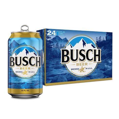 Busch Beer 12.0 Fl Oz 24 Pack available at Sip N Burn Liquors, perfect for summer gatherings and parties. Enjoy the crisp, refreshing taste of Busch Beer in a convenient pack.