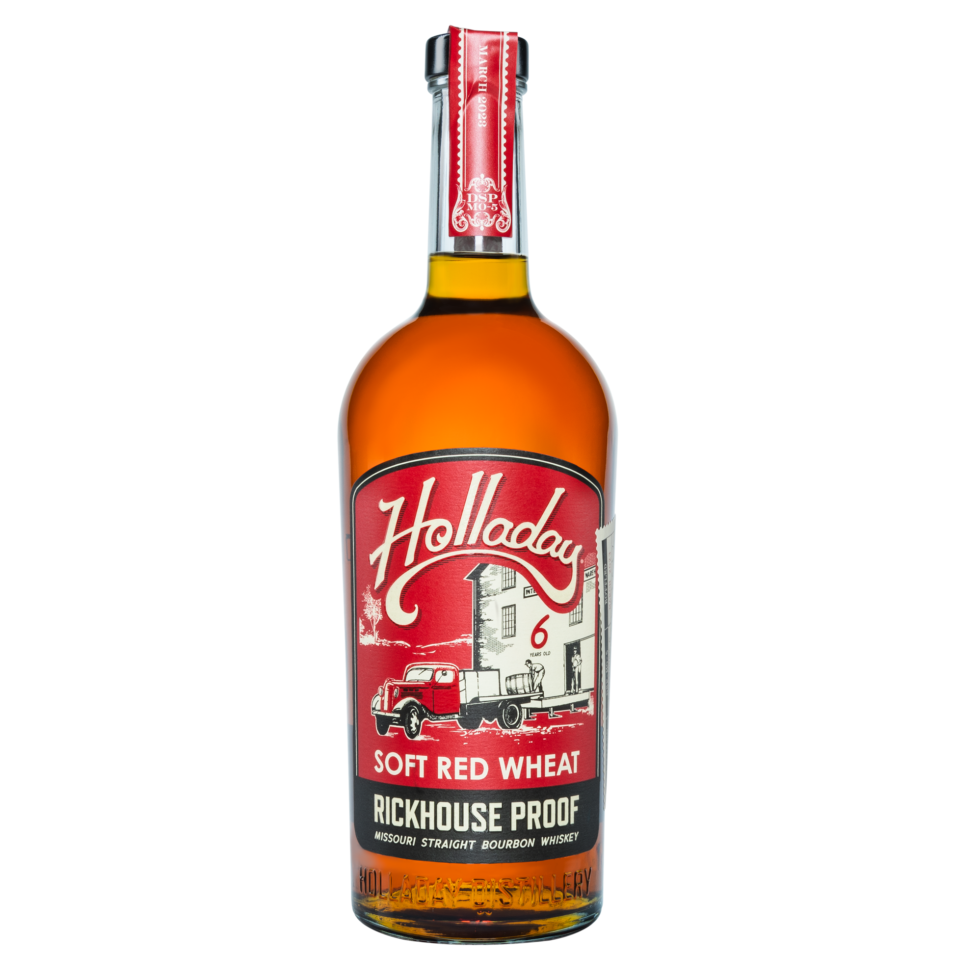 Ben Holladay Soft Red Wheat Whiskey from Sip N Burn Liquors - a smooth, flavorful spirit crafted in small batches, perfect for whiskey enthusiasts.