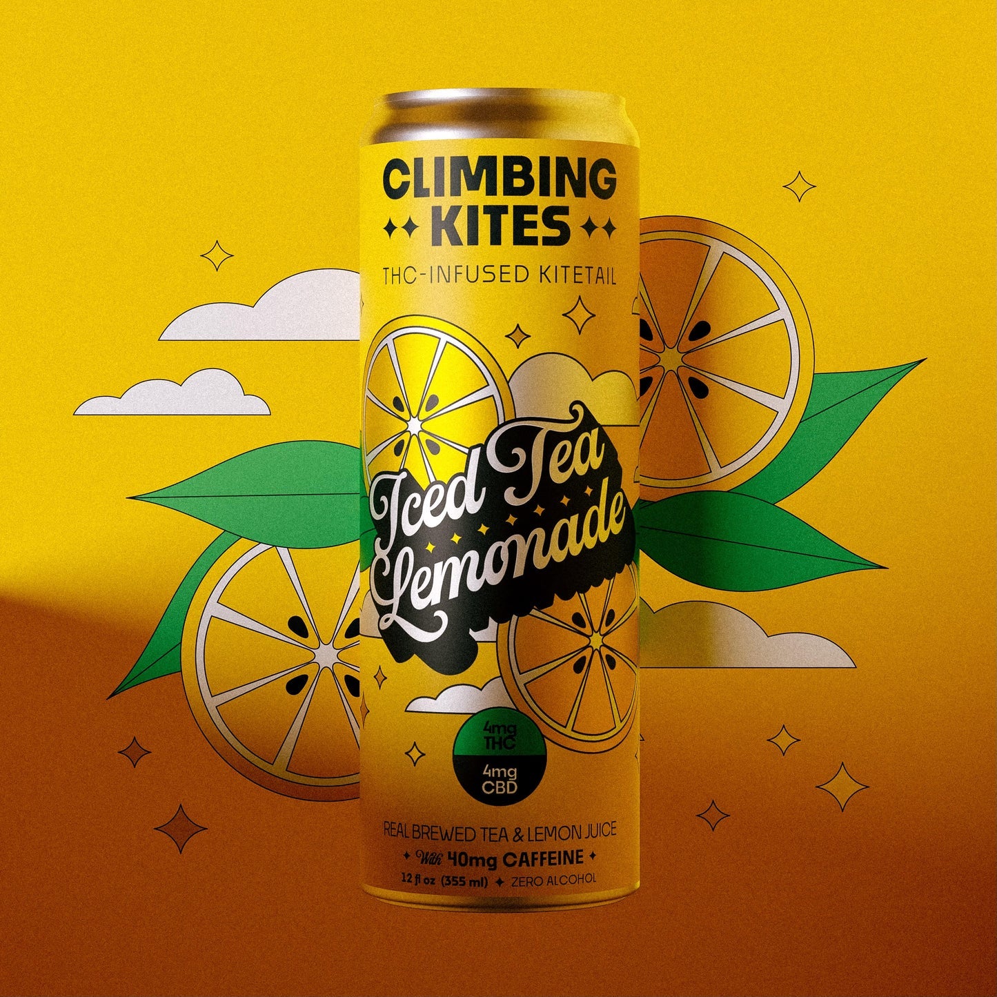 THC Climbing Kites Tea Lemonade from Sip N Burn Liquors, refreshing beverage blend for a chilling experience