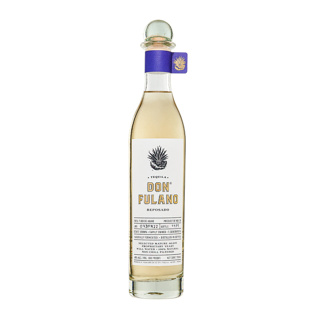 Don Fulano Reposado Tequila bottle displayed at Sip N Burn Liquors, premium artisanal tequila aged for balanced flavors and smooth finish.