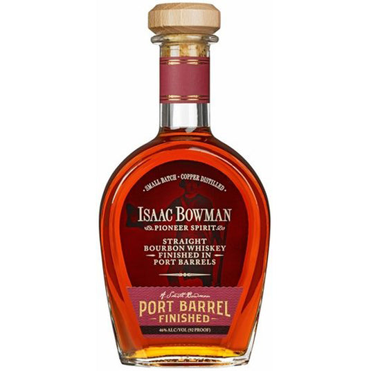 Bowman Port Finished Straight Bourbon 750ml bottle available at Sip N Burn Liquors, rich in flavor with a unique port cask finish.