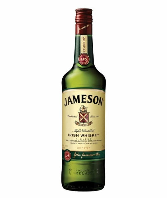 Jameson Irish Whiskey bottle from Sip N Burn Liquors, premium Irish whiskey with rich flavors and smooth finish