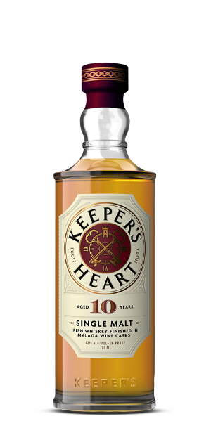 O'Shaughnessy Distilling Keeper's Heart 10 Year Single Malt Irish Whiskey 700ml Bottle available at Sip N Burn Liquors