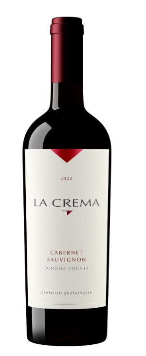 La Crema Cabernet Sauvignon Sonoma County wine bottle available at Sip N Burn Liquors, showcasing rich flavors and elegant packaging perfect for wine enthusiasts.