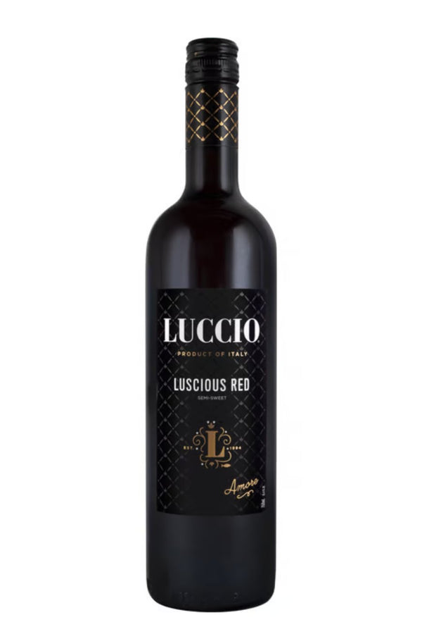 Luccio Luscious Red Blend wine from Italy in a 750ml bottle available at Sip N Burn Liquors.