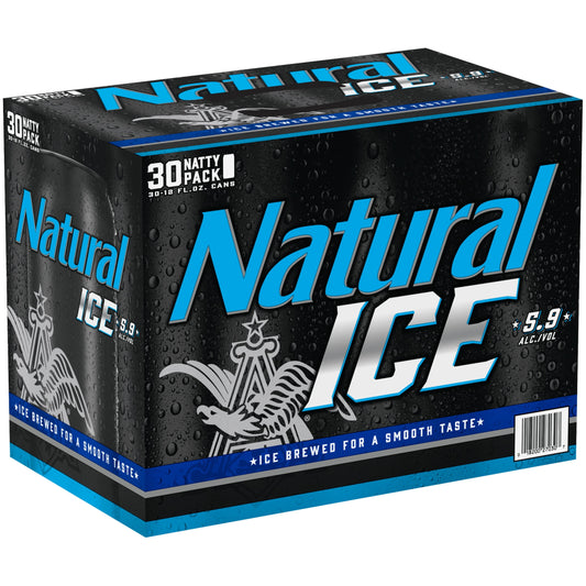 Nat Ice 30pk - Refreshing beer from Sip N Burn Liquors, perfect for gatherings and celebrations.