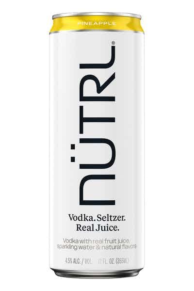 NTRL Pineapple Vodka Seltzer Ready-to-drink 700ml Can available at Sip N Burn Liquors, refreshing flavored beverage perfect for summer cocktails.