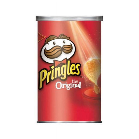 Pringles Grab & Go Original Crisps 1.3 Oz. available at Sip N Burn Liquors, perfect for snacking on the go.