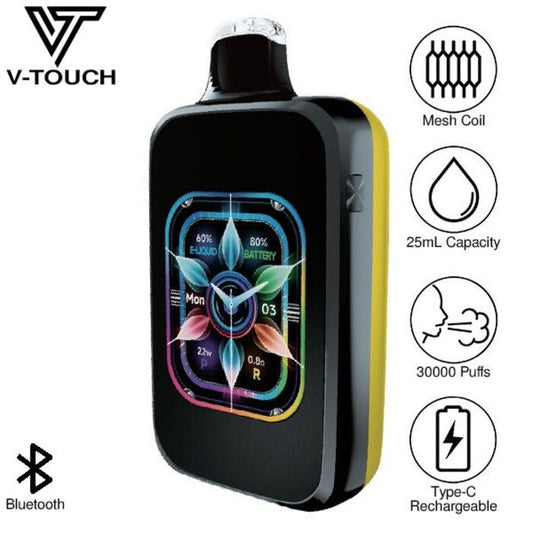 V-TOUCH Strawberry Banana flavored beverage from Sip N Burn Liquors, refreshing and fruity drink perfect for any occasion.