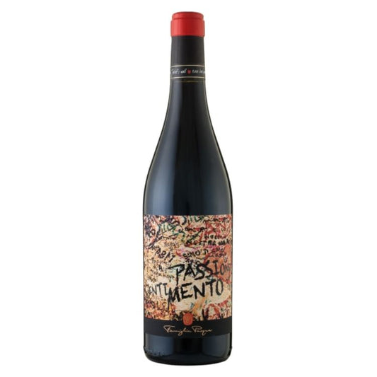 Pasqua Romeo and Juliet Passimento Rosso 2021 Red Wine from Italy available at Sip N Burn Liquors, rich in flavor with notes of dark fruit and spices.