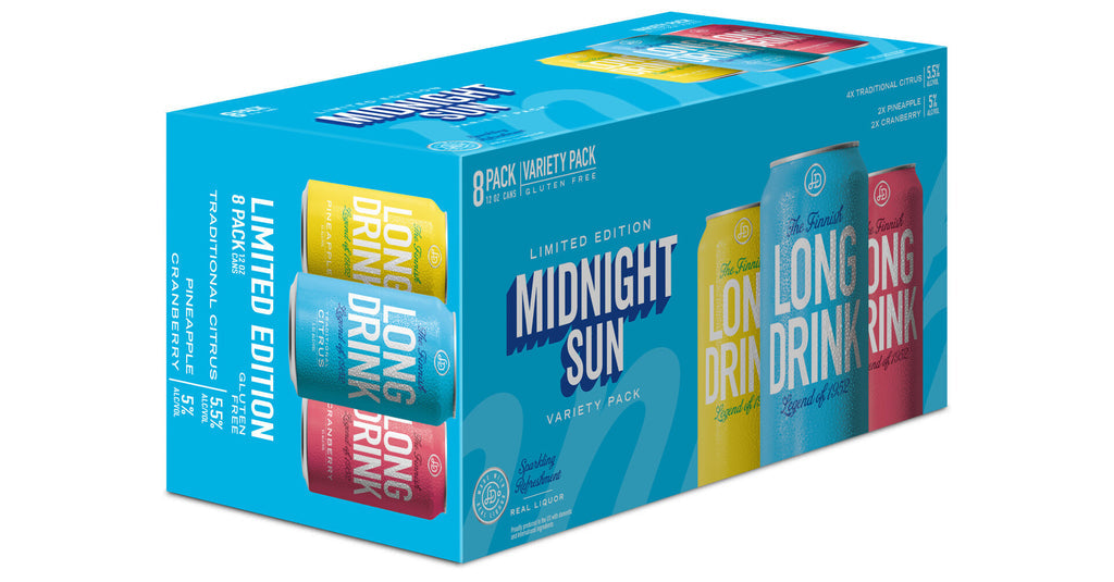 Midnight Sun Limited Edition 8-Pack from Sip N Burn Liquors - Unique craft beer collection for connoisseurs.