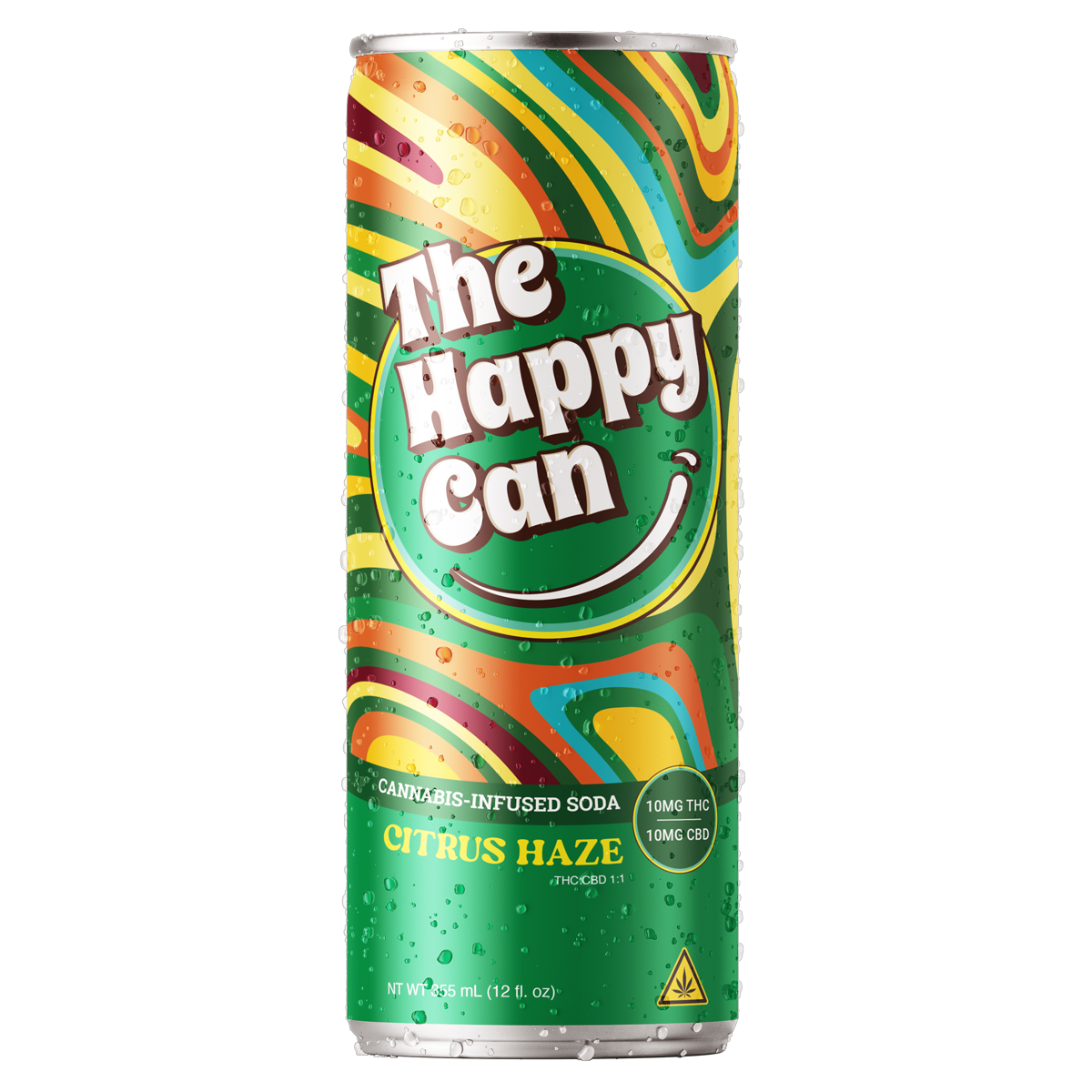 Happy Can Citrus Haze - refreshing citrus-flavored beverage available at Sip N Burn Liquors, perfect for a vibrant evening with friends.