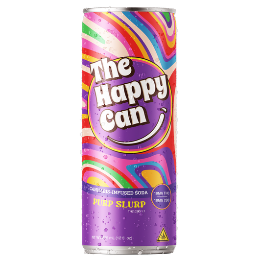 Happy Can Purp Surp - Refreshing beverage available at Sip N Burn Liquors, perfect for any occasion.