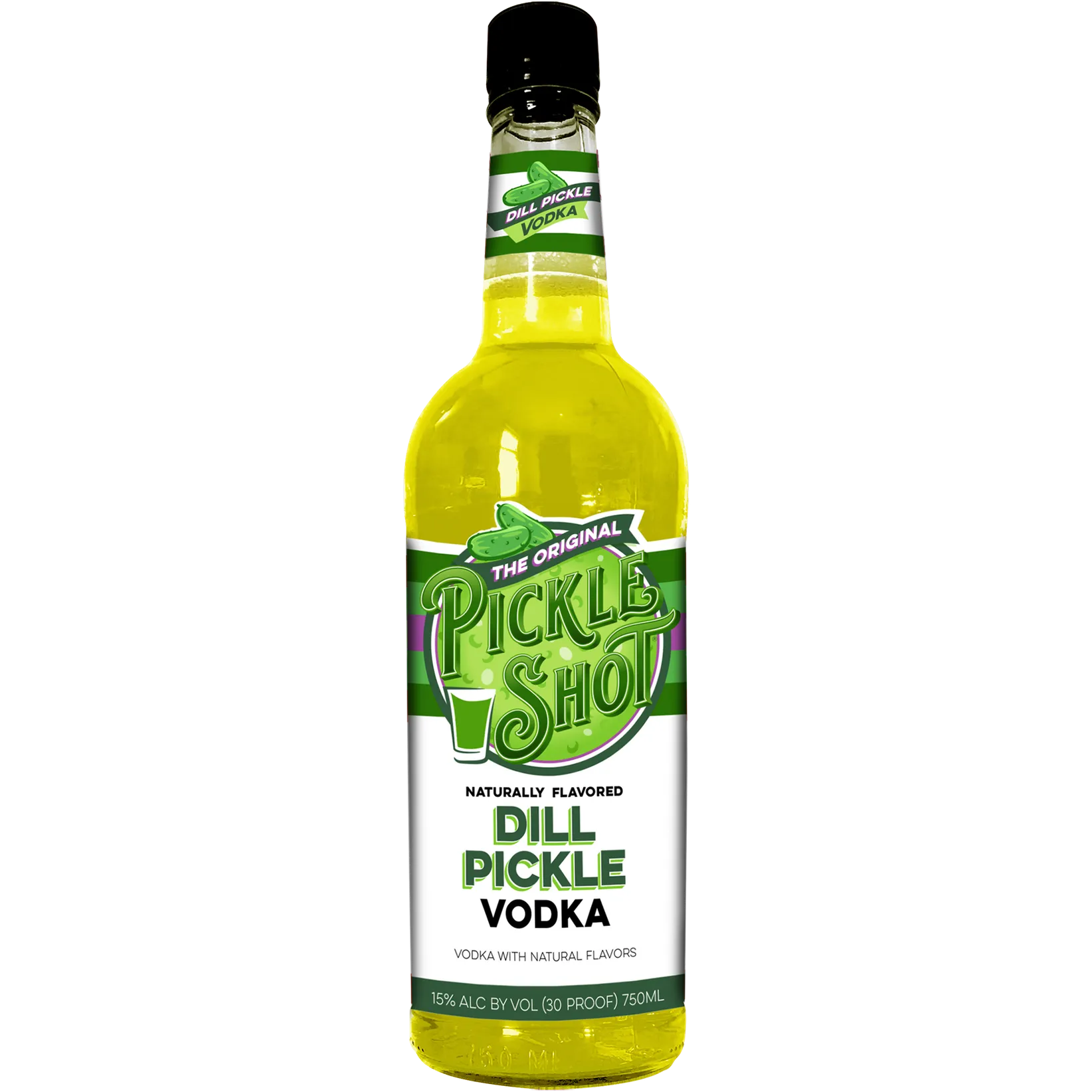 Delicious The Original Pickle Shot Dill Pickle from Sip N Burn Liquors, perfect for cocktails and savory snacks