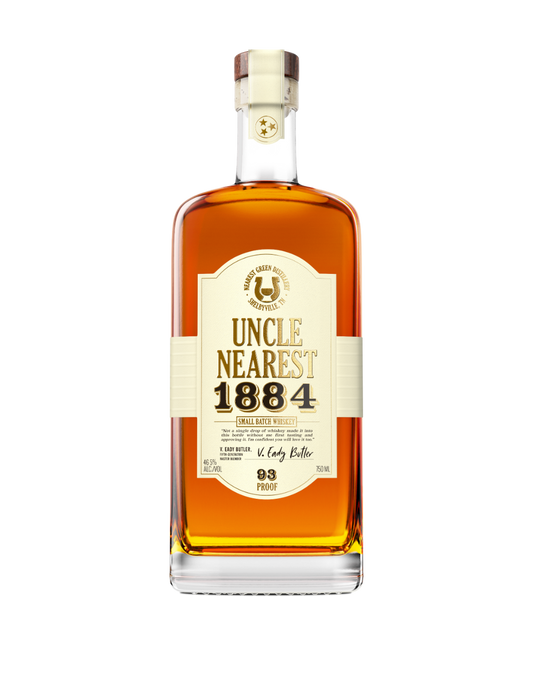 Uncle Nearest 1884 Whiskey 750ml bottle for sale at Sip N Burn Liquors, premium Tennessee whiskey with rich flavor and smooth finish.