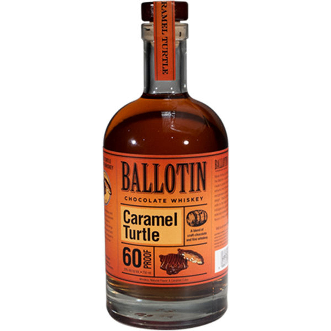 Ballotin Peanut Butter Chocolate Whiskey Flavored 750ml Bottle available at Sip N Burn Liquors, a rich and indulgent liqueur perfect for cocktails or sipping.