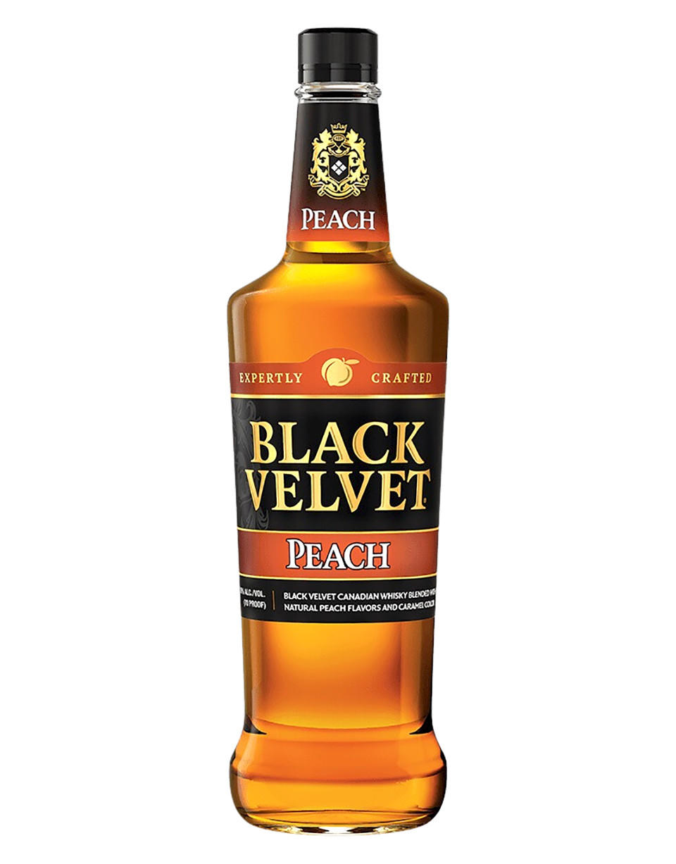 Black Velvet Peach Canadian Whisky 750ml Bottle - Sip N Burn Liquors