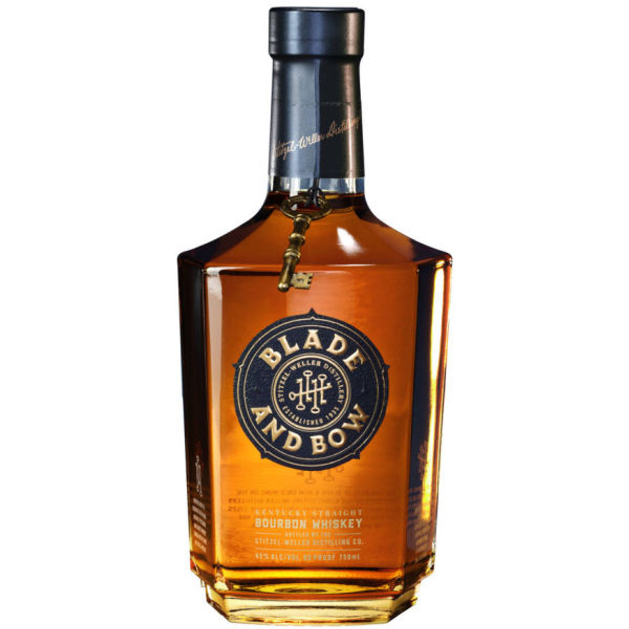 Blade and Bow Bourbon Whiskey 750ml from Sip N Burn Liquors, premium aged bourbon with a rich flavor profile, perfect for sipping or mixing in cocktails.