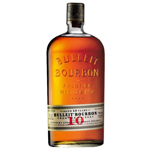 Bulleit 10yr Bourbon 750ml available at Sip N Burn Liquors, rich flavor profile, premium whiskey, perfect for sipping or cocktails.