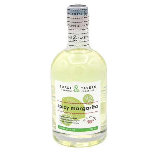 Toast and Tavern Margarita RTD from Sip N Burn Liquors – refreshing ready-to-drink margarita mix with vibrant flavors, perfect for any occasion.