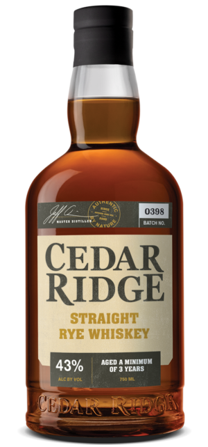 Cedar Ridge Malted Rye - 1517 bottle displayed at Sip N Burn Liquors, featuring rich amber color and elegant label design, perfect for whiskey enthusiasts.