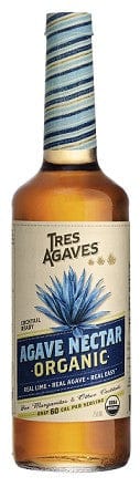 Tres Agaves Organic Agave Nectar 1 L available at Sip N Burn Liquors for natural sweetening and cocktail mixing