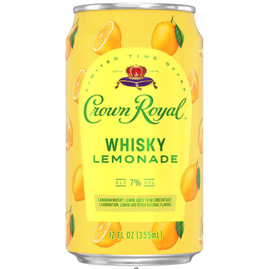 Lemonade Whiskey Citrus Sour & Lemonade by Crown Royal 12oz available at Sip N Burn Liquors