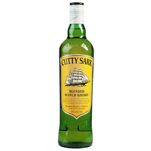 Cutty Sark Blended Scotch Whisky available at Sip N Burn Liquors, premium whiskey with a smooth taste, perfect for sipping or mixing.