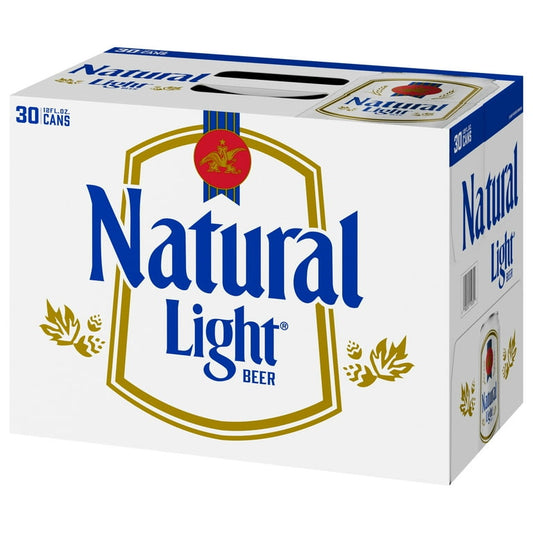 Nat LT 30pk - Refreshing light beer 30-pack from Sip N Burn Liquors, perfect for gatherings and outdoor events.