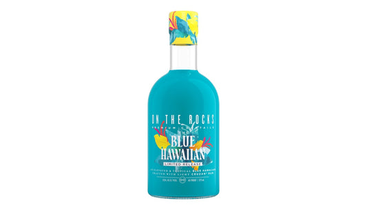 Blue Hawaiian Cocktail by On the Rocks featuring Cruzan Rum, 375ml - Sip N Burn Liquors