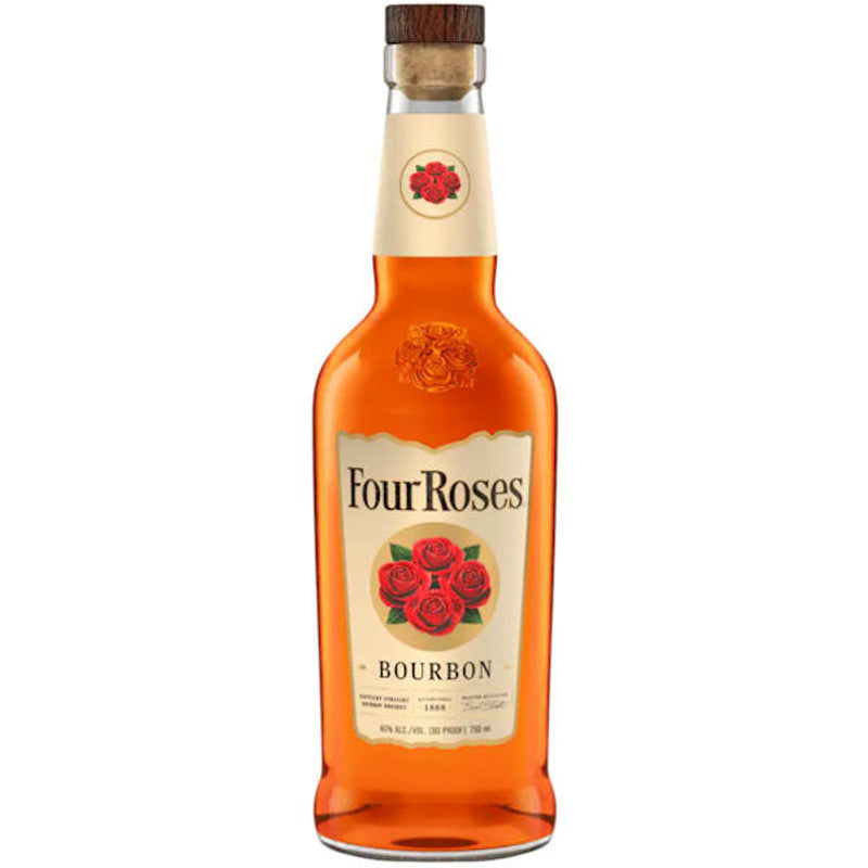 Four Roses Kentucky Straight Bourbon Whiskey available at Sip N Burn Liquors - premium bourbon with a smooth finish and rich flavor profile.