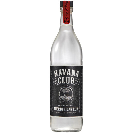 Havana Club Anejo Blanco Rum 750ml bottle from Sip N Burn Liquors, premium white rum for cocktails and sipping