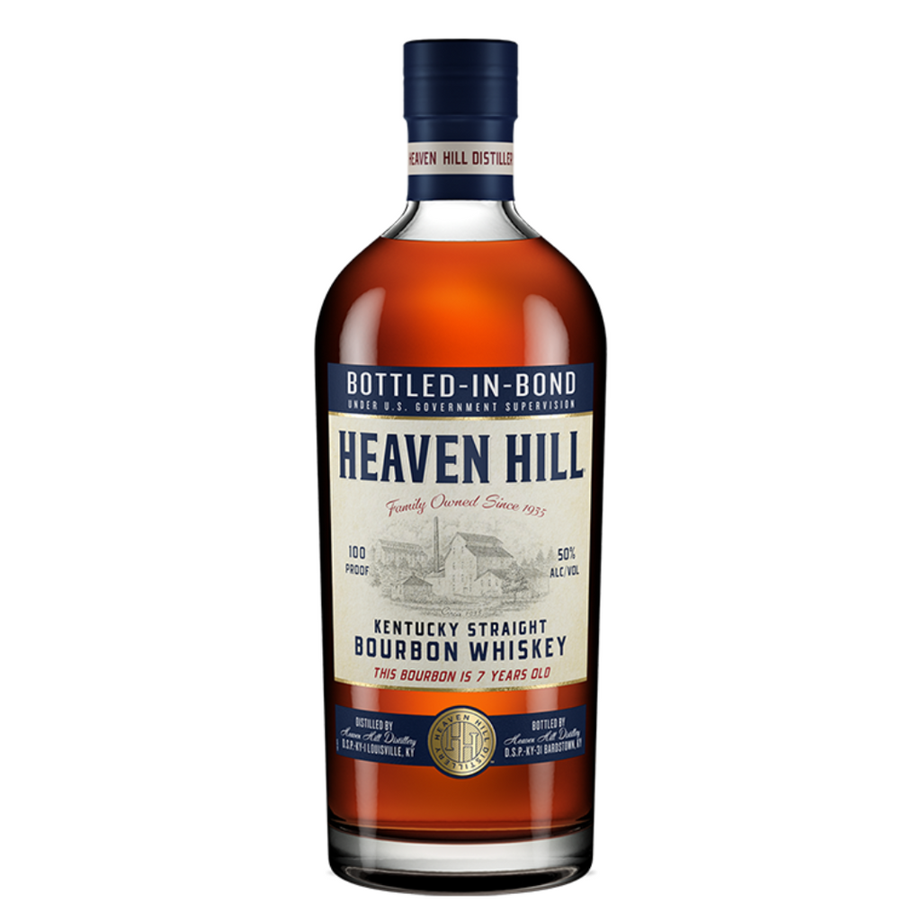 Heaven Hill 7 Year Bottled in Bond Bourbon Whiskey from Sip N Burn Liquors, rich and complex flavor profile, perfect for whiskey enthusiasts.