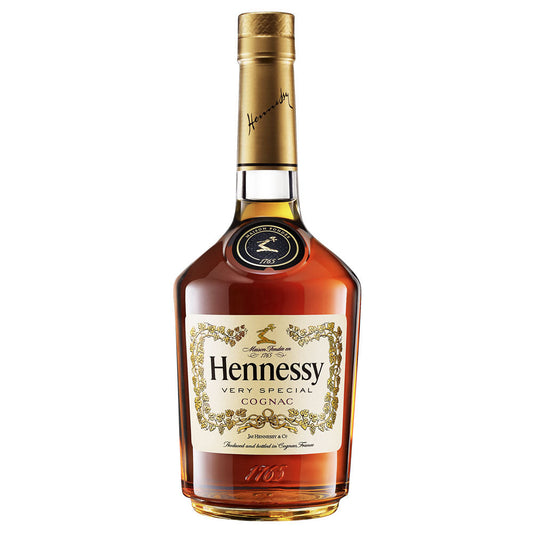 Hennessy VS Cognac Brandy available at Sip N Burn Liquors, premium quality French spirit perfect for sipping and cocktails.