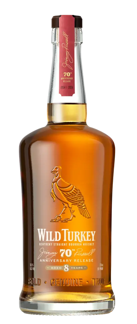 Wild Turkey 70th Anniversary Bourbon by Sip N Burn Liquors - Limited Edition Bottle with Rich Flavor and Elegance