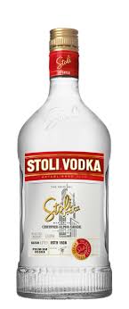 Stoli Vodka 1.75L bottle available at Sip N Burn Liquors, premium quality vodka for cocktails and mixing.