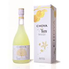 Licor Yuzu Choya 750ml available at Sip N Burn Liquors, citrus-flavored yuzu liqueur from Japan.