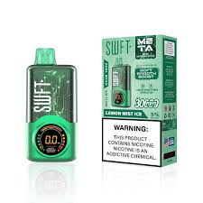 Lemon mist ice flavor SWIFT META 30KPF beverage from Sip N Burn Liquors, refreshingly sweet and invigorating drink option.