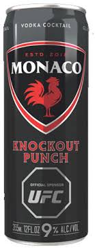 Monaco 12oz Knockout Punch - Refreshing ready-to-drink cocktail from Sip N Burn Liquors, perfect for parties and gatherings.