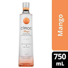 CIROC Mango Flavored Vodka 750ml Bottle from Sip N Burn Liquors, premium mango vodka perfect for cocktails and refreshing drinks.