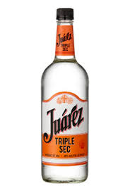 Juarez Triple Sec Citrus Liqueur 1L Bottle available at Sip N Burn Liquors for refreshing cocktails and delightful mixers