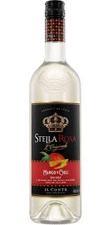 Stella Roae Mango and Chilli wine from Sip N Burn Liquors - a unique blend of sweet mango and spicy chilli flavors.