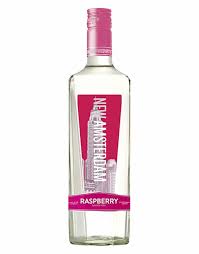 New Amsterdam Raspberry Vodka 4674 available at Sip N Burn Liquors - premium flavored vodka for cocktails and mixed drinks.