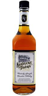 Kentucky Tavern Bourbon 750 ML bottle from Sip N Burn Liquors, smooth and rich flavor profile perfect for sipping or mixing.