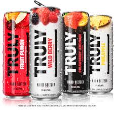 Truly Hard Seltzer variety pack available at Sip N Burn Liquors, refreshing flavored spiked seltzer for any occasion.